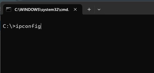 ipconfig